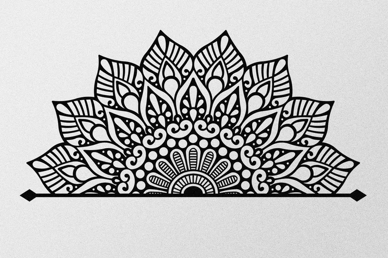 Afra Väggdekor, Svart