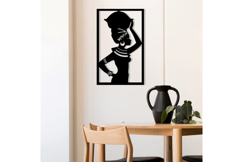 African Väggdekor - Svart - Inredning - Väggdekor - Skylt - Plåtskyltar