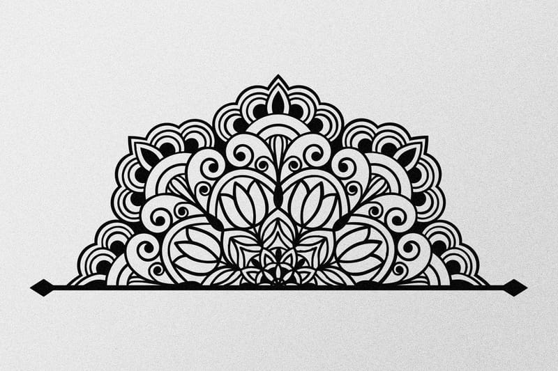 Almero Väggdekor - Svart - Inredning - Väggdekor - Skylt - Plåtskyltar