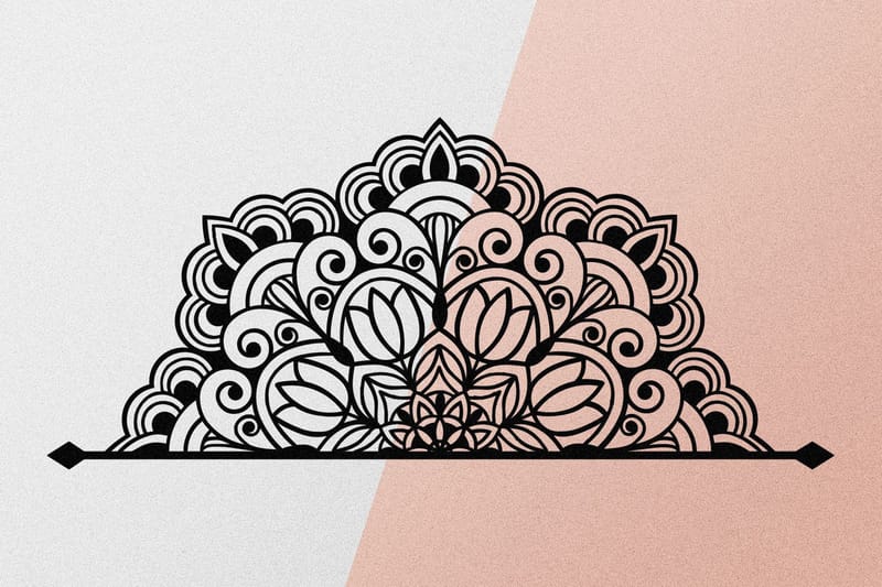 Almero Väggdekor - Svart - Inredning - Väggdekor - Skylt - Plåtskyltar