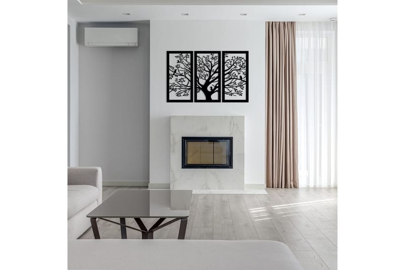 Arbol Väggdekor - Svart - Inredning - Väggdekor - Skylt - Plåtskyltar