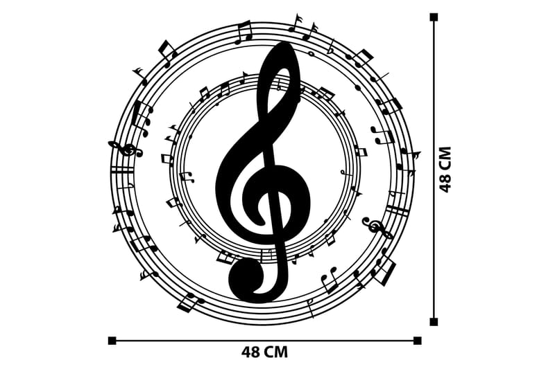 Arrakis Väggdekor - Svart - Inredning - Väggdekor - Skylt - Plåtskyltar