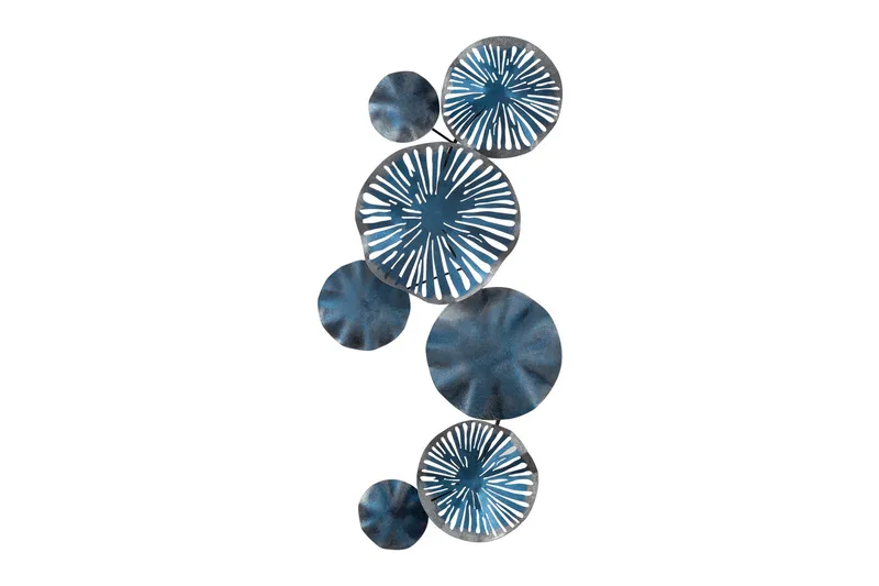 Astrid 5 Väggdekor - Blå - Inredning - Väggdekor - Skylt - Plåtskyltar