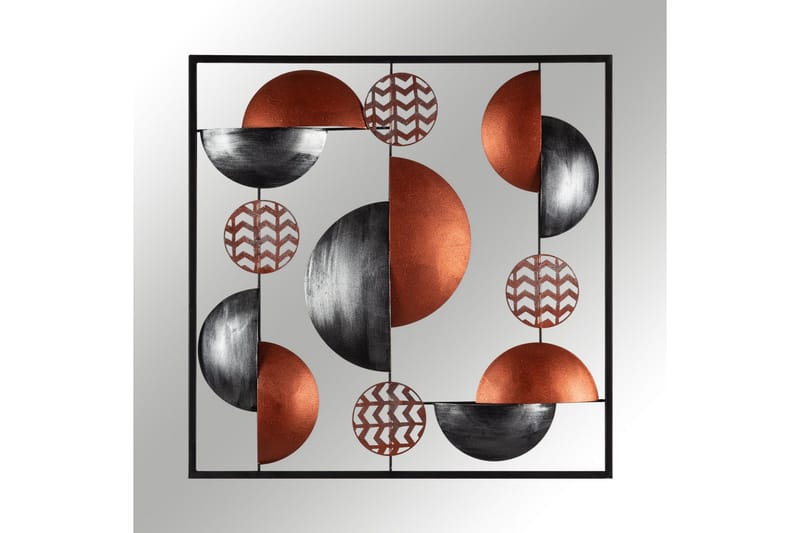 Aurora 4 Väggdekor - Röd - Inredning - Väggdekor - Skylt - Plåtskyltar