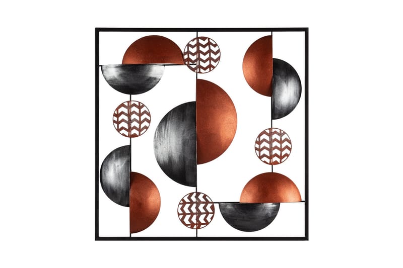 Aurora 4 Väggdekor - Röd - Inredning - Väggdekor - Skylt - Plåtskyltar