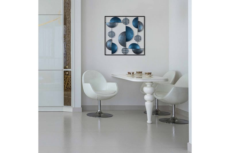 Aurora 5 Väggdekor - Blå - Inredning - Väggdekor - Skylt - Plåtskyltar