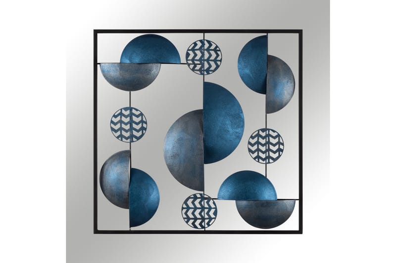 Aurora 5 Väggdekor - Blå - Inredning - Väggdekor - Skylt - Plåtskyltar