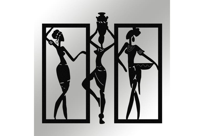 Aurora Väggdekor - Svart - Inredning - Väggdekor - Skylt - Plåtskyltar