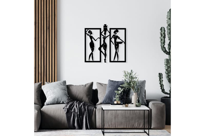 Aurora Väggdekor - Svart - Inredning - Väggdekor - Skylt - Plåtskyltar