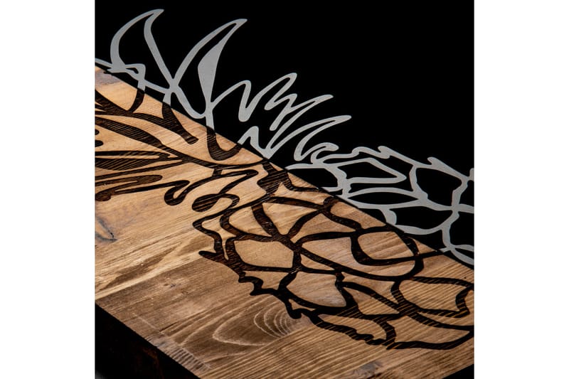 Bahama Väggdekor - Svart/Valnöt - Inredning - Väggdekor - Skylt - Plåtskyltar