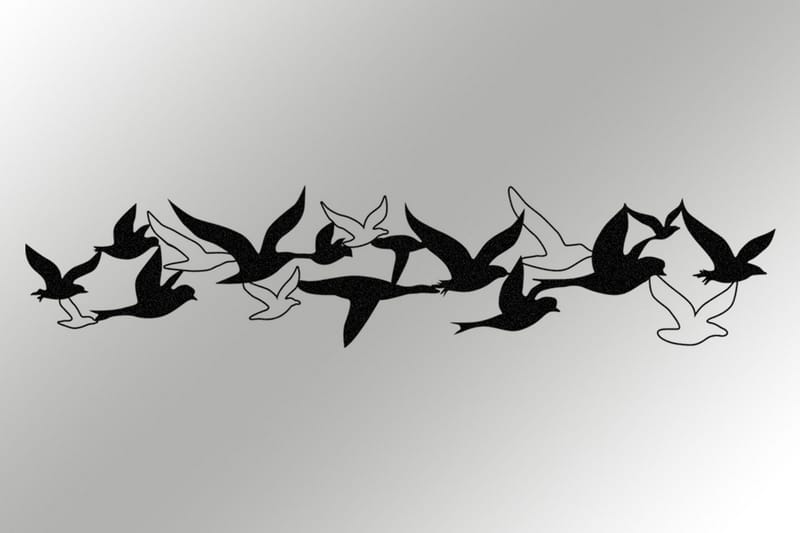 Bellissimo Väggdekor - Svart - Inredning - Väggdekor - Skylt - Plåtskyltar