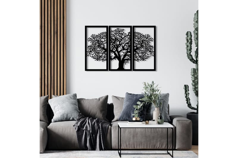 Berceste 2 Väggdekor - Svart - Inredning - Väggdekor - Skylt - Plåtskyltar