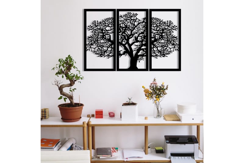 Berceste 2 Väggdekor - Svart - Inredning - Väggdekor - Skylt - Plåtskyltar