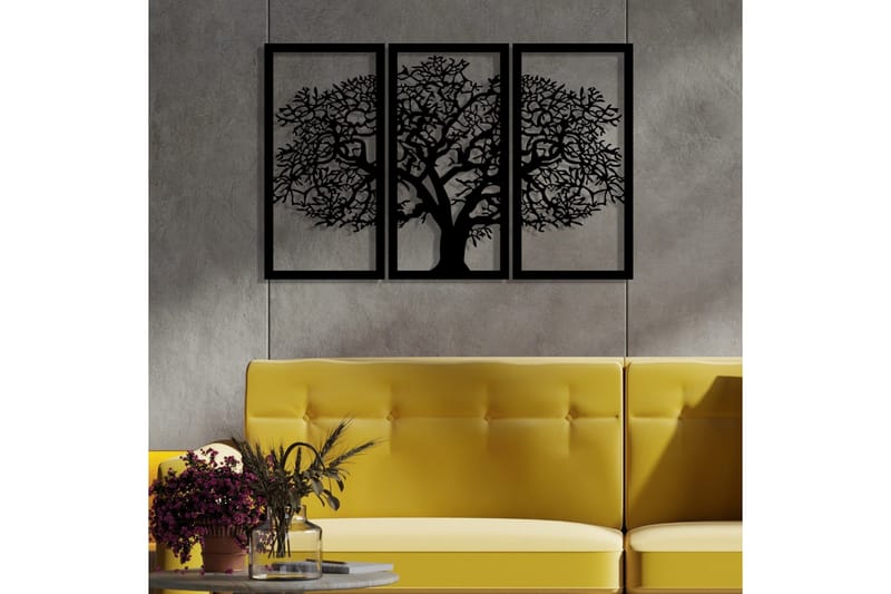 Berceste 2 Väggdekor - Svart - Inredning - Väggdekor - Skylt - Plåtskyltar