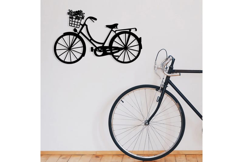 Bike Väggdekor - Svart - Inredning - Väggdekor - Skylt - Plåtskyltar