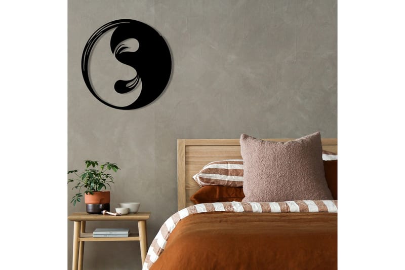 Boni Väggdekor - Svart - Inredning - Väggdekor - Skylt - Plåtskyltar