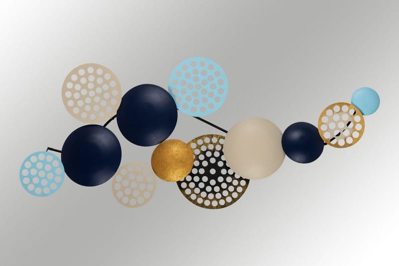 Bronte Väggdekor - Flerfärgad - Inredning - Väggdekor - Skylt - Plåtskyltar