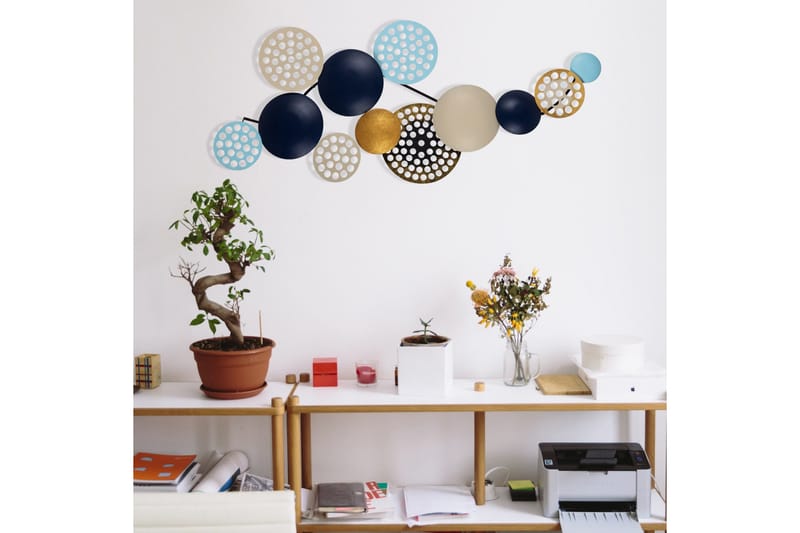 Bronte Väggdekor - Flerfärgad - Inredning - Väggdekor - Skylt - Plåtskyltar