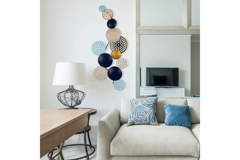 Bronte Väggdekor - Flerfärgad - Inredning - Väggdekor - Skylt - Plåtskyltar