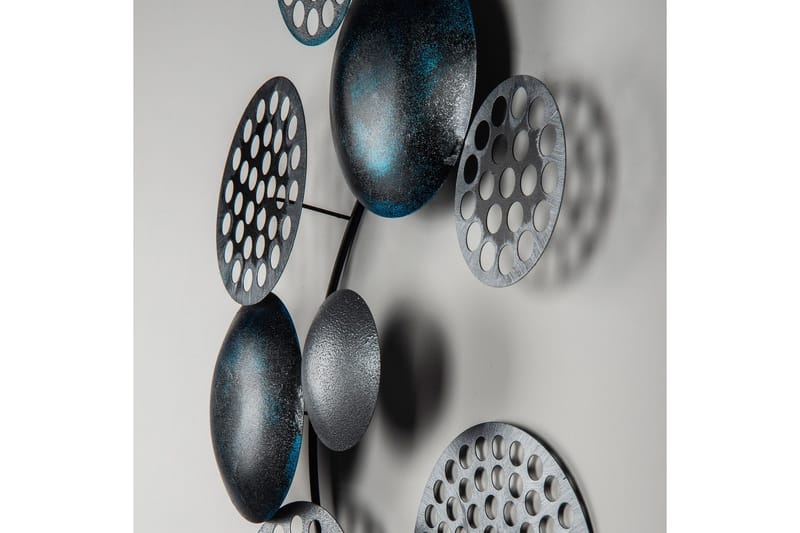 Bronte - Väggdekor - Grå/Turkos - Inredning - Väggdekor - Skylt - Plåtskyltar