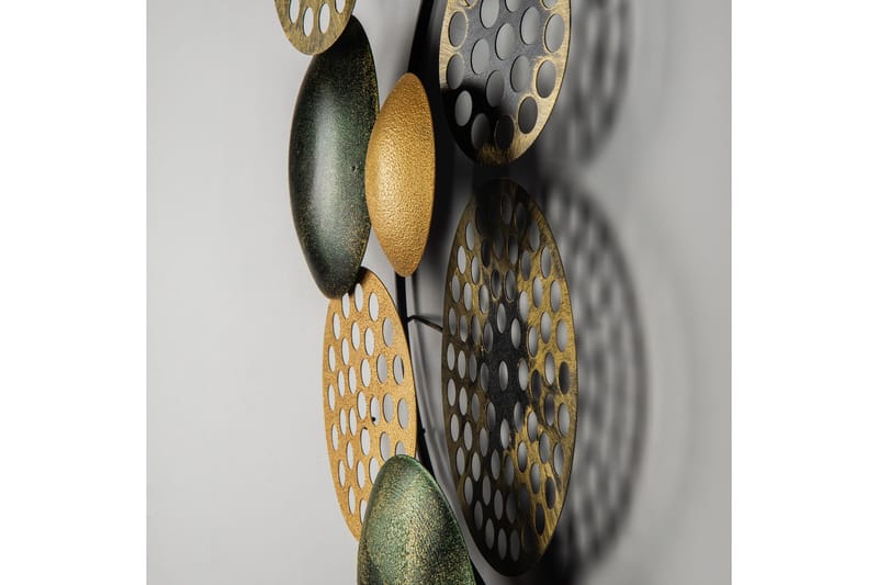 Bronte - Väggdekor - Orange/Grön - Inredning - Väggdekor - Skylt - Plåtskyltar