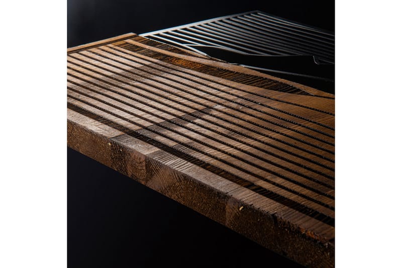 Captivity Väggdekor - Svart/Valnöt - Inredning - Väggdekor - Skylt - Plåtskyltar