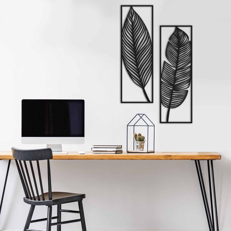 Decorative Metal Wall Accessory 24x73 - Inredning - Väggdekor - Skylt - Plåtskyltar