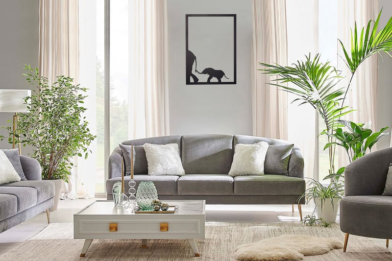 Decorative Metal Wall Accessory 45x65 - Inredning - Väggdekor - Skylt - Plåtskyltar