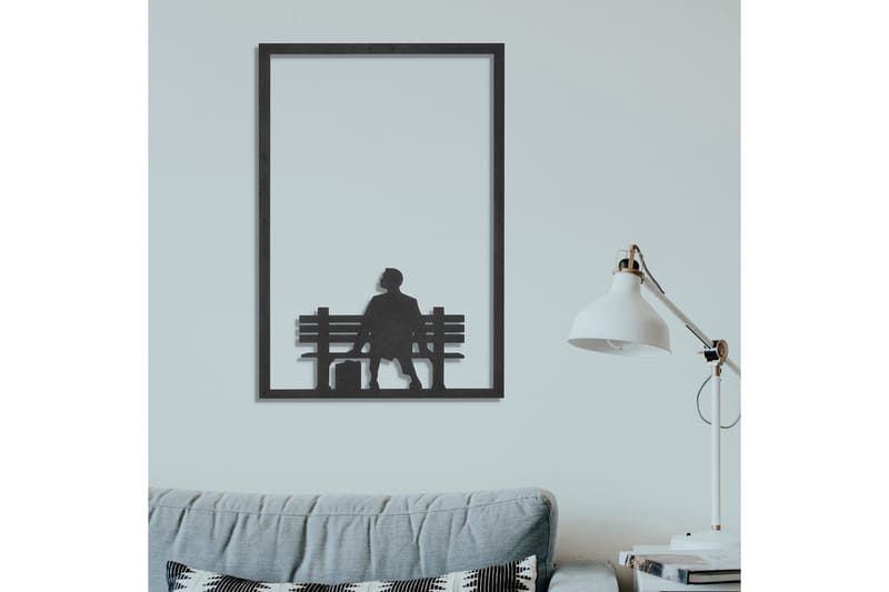 Decorative Metal Wall Accessory 45x65 - Inredning - Väggdekor - Skylt - Plåtskyltar