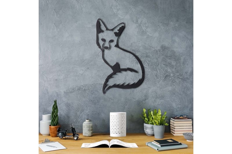Decorative Metal Wall Accessory 50x30 - Inredning - Väggdekor - Skylt - Plåtskyltar