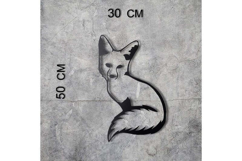 Decorative Metal Wall Accessory 50x30 - Inredning - Väggdekor - Skylt - Plåtskyltar