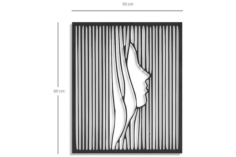 Decorative Metal Wall Accessory 50x60 - Inredning - Väggdekor - Skylt - Plåtskyltar