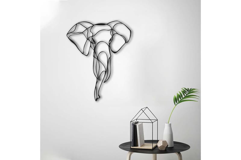 Decorative Metal Wall Accessory 52x41 - Inredning - Väggdekor - Skylt - Plåtskyltar