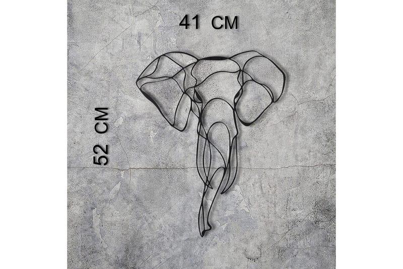 Decorative Metal Wall Accessory 52x41 - Inredning - Väggdekor - Skylt - Plåtskyltar