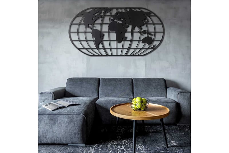 Decorative Metal Wall Accessory 60x120 - Inredning - Väggdekor - Skylt - Plåtskyltar