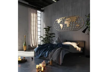 Decorative Metal Wall Accessory 60x120 - Inredning - Väggdekor - Skylt - Plåtskyltar