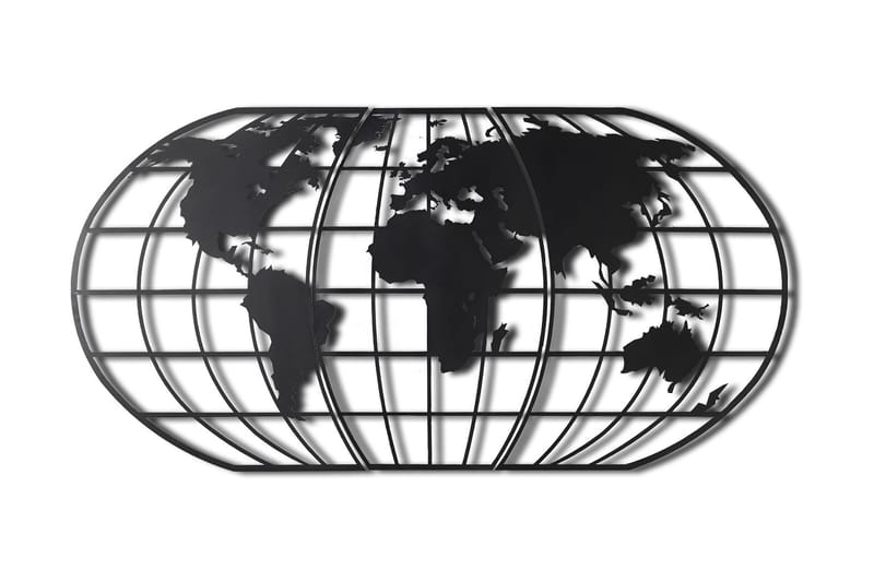 Decorative Metal Wall Accessory 60x120 - Inredning - Väggdekor - Skylt - Plåtskyltar