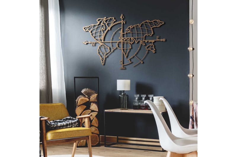 Decorative Metal Wall Accessory 65x95 - Inredning - Väggdekor - Skylt - Plåtskyltar