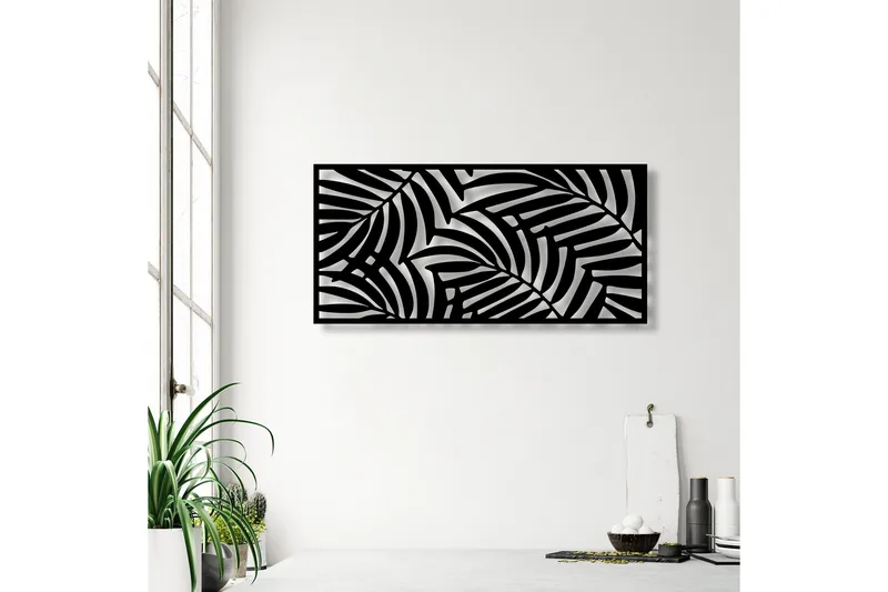 Decorative Panel 4 - Väggdekor - Svart - Inredning - Väggdekor - Skylt - Plåtskyltar