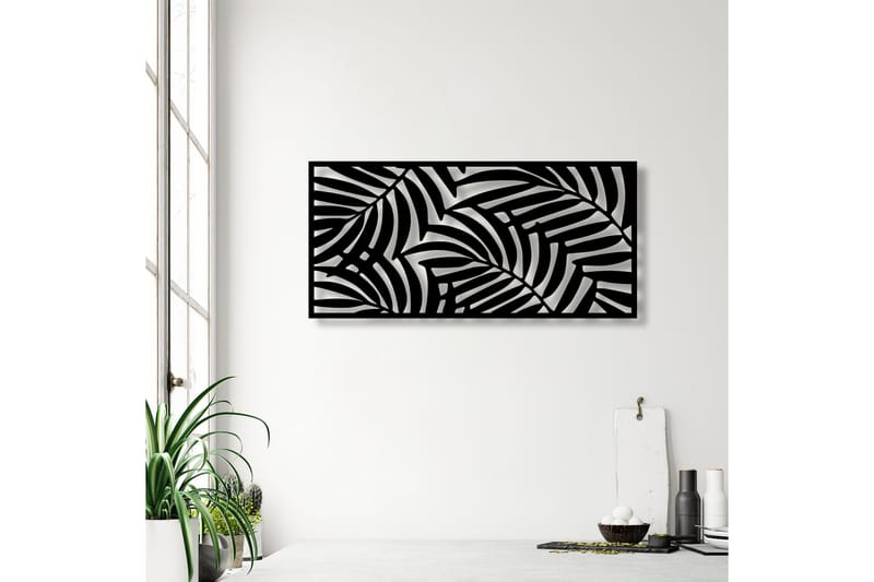 Decorative Panel 4 - Väggdekor - Svart - Inredning - Väggdekor - Skylt - Plåtskyltar