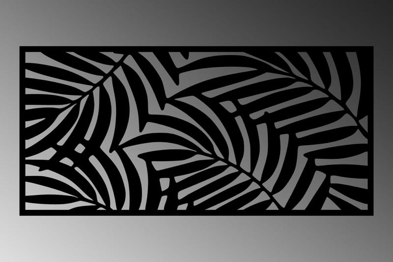 Decorative Panel 4 - Väggdekor - Svart - Inredning - Väggdekor - Skylt - Plåtskyltar