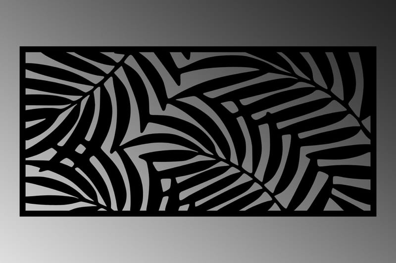 Decorative Panel 4 - Väggdekor - Svart - Inredning - Väggdekor - Skylt - Plåtskyltar