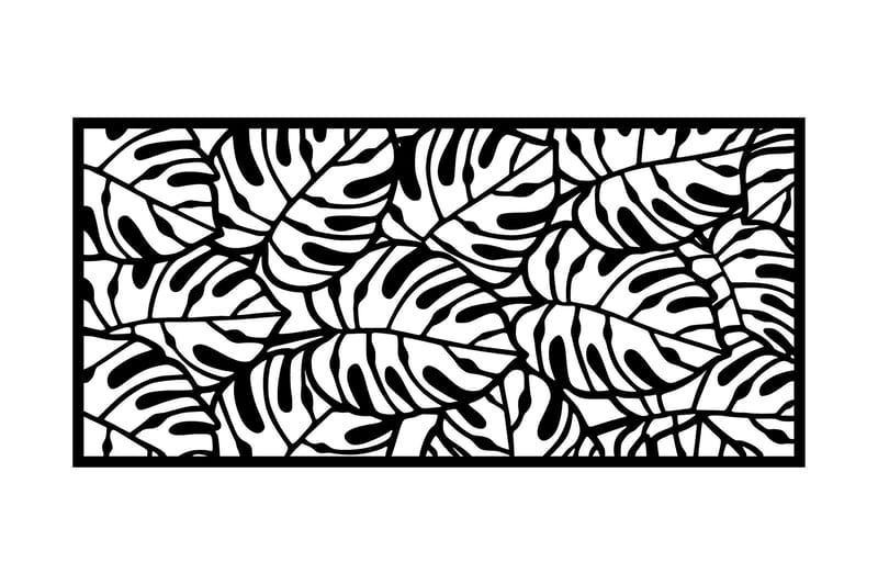 Decorative Panel 6 Väggdekor - Svart - Inredning - Väggdekor - Skylt - Plåtskyltar