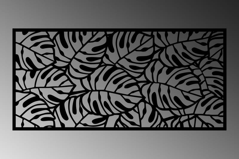 Decorative Panel 6 Väggdekor - Svart - Inredning - Väggdekor - Skylt - Plåtskyltar
