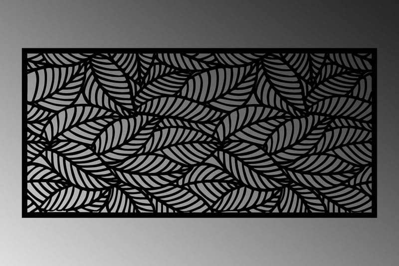 Decorative Panel 5 - Väggdekor - Svart - Inredning - Väggdekor - Skylt - Plåtskyltar