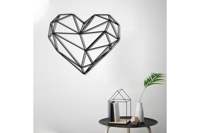 Dekorativ Väggaccessoar - Svart - Inredning - Väggdekor - Skylt - Plåtskyltar