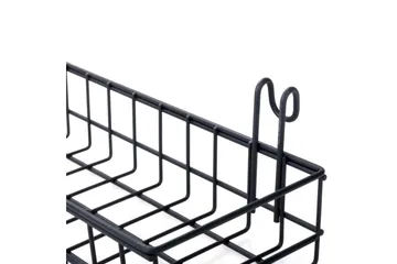 Dekorativ Väggaccessoar - Svart - Förvaring - Småförvaring - Förvaringskorgar - Trådkorg