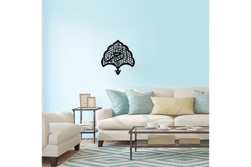 Dekorativ Väggaccessoar - Svart - Inredning - Väggdekor - Skylt - Plåtskyltar