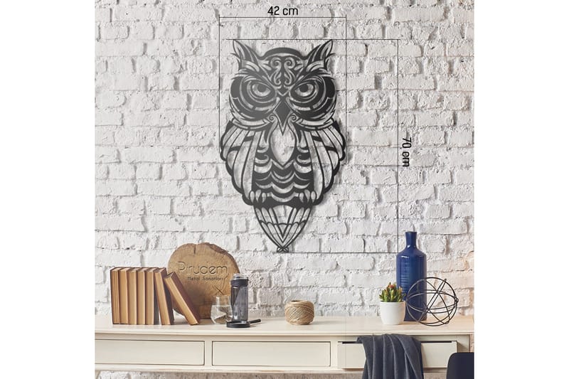 Dekorativ Väggaccessoar - Svart - Inredning - Väggdekor - Skylt - Plåtskyltar