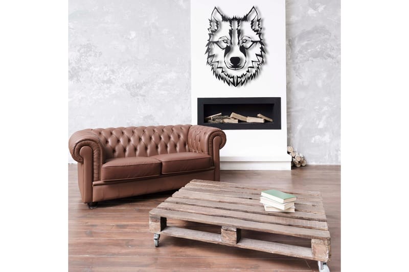 Dekorativ Väggaccessoar - Svart - Inredning - Väggdekor - Skylt - Plåtskyltar